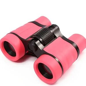 Kid’s Vibrant Pink Binoculars with Black Trim